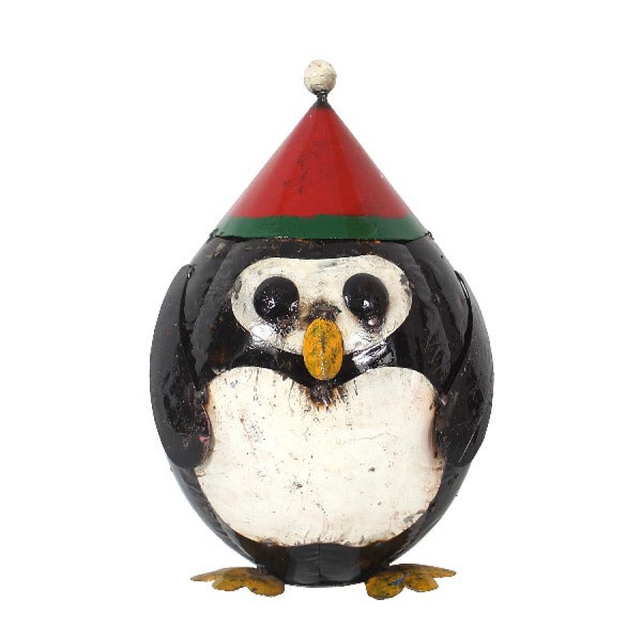 Think Outside Christmas | Penguin Sculpture Mini