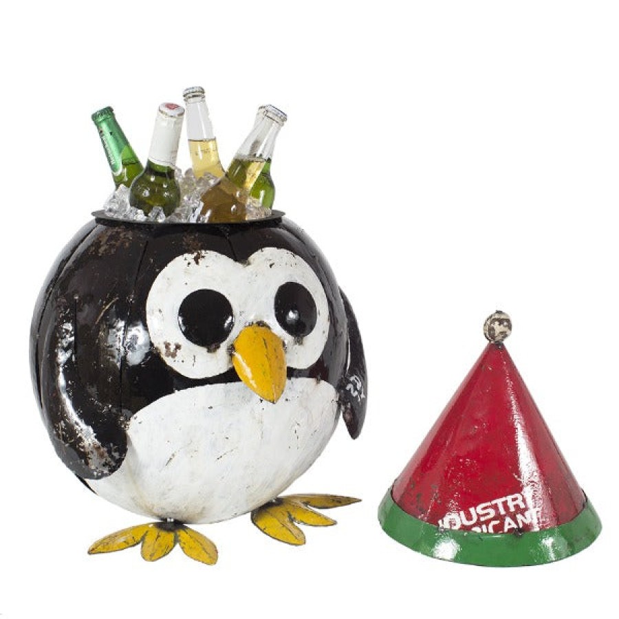 Think Outside Christmas | Small Size Penguin W Beverage