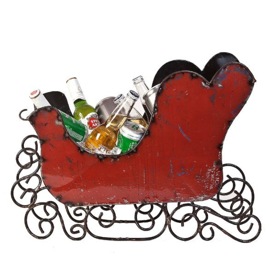 Think Outside Christmas | The Mini Sleigh Beverage Tub