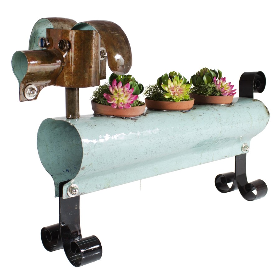 Think Outside Planters And Pots | Yuki Dog Triple Planter