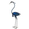 Think Outside Sculptures | Brolga Mother - Blue